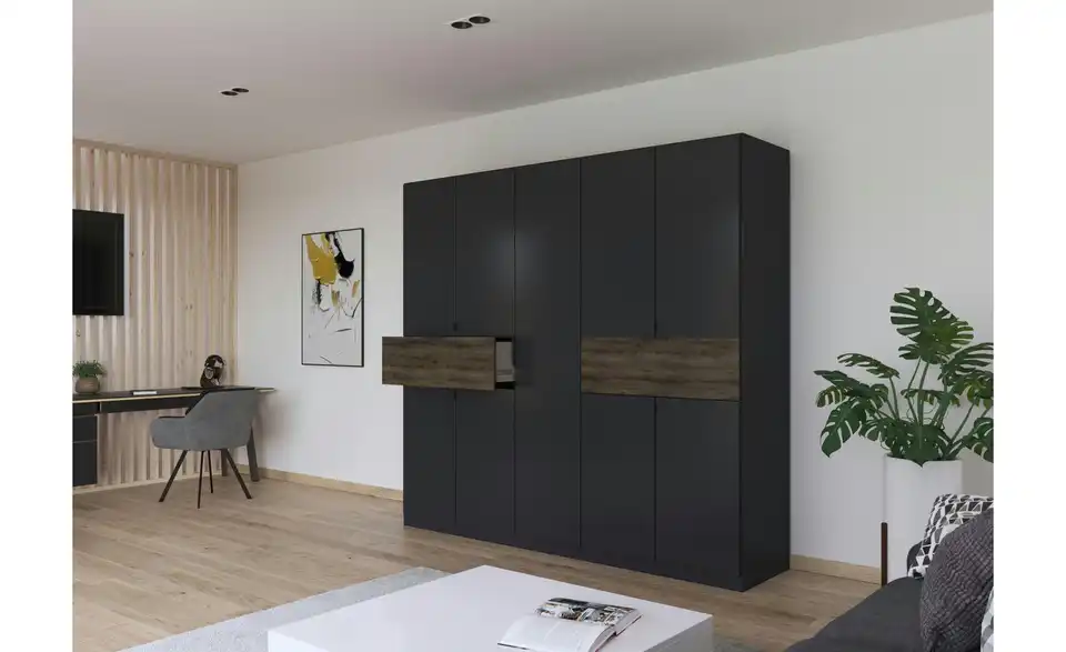 Drehtürenschrank 226 cm 9 Stück