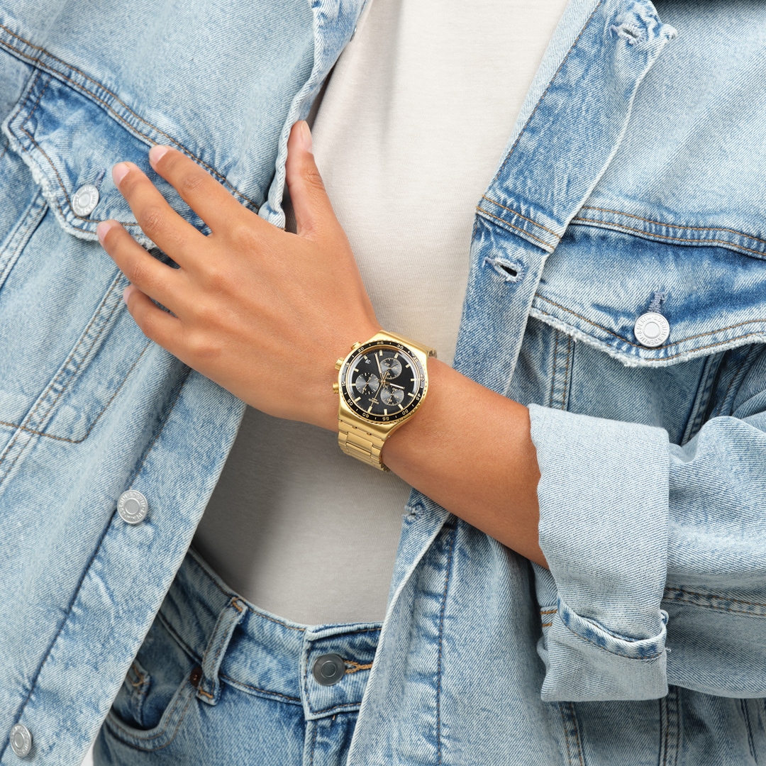 Swatch Irony Chrono In The Black