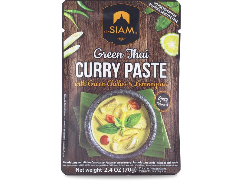 deSIAM Thai Green Curry Paste 70 g Curry Paste