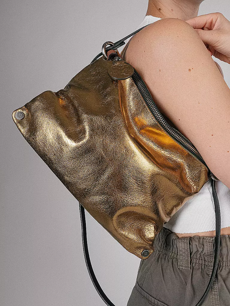 INA KENT Ledertasche - Umhängetasche MOONLIT Ed. 1 kupfer