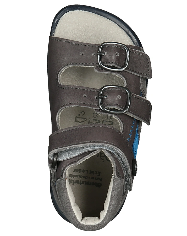 Klett-Sandalen BO ohne Zehenschutz in grau