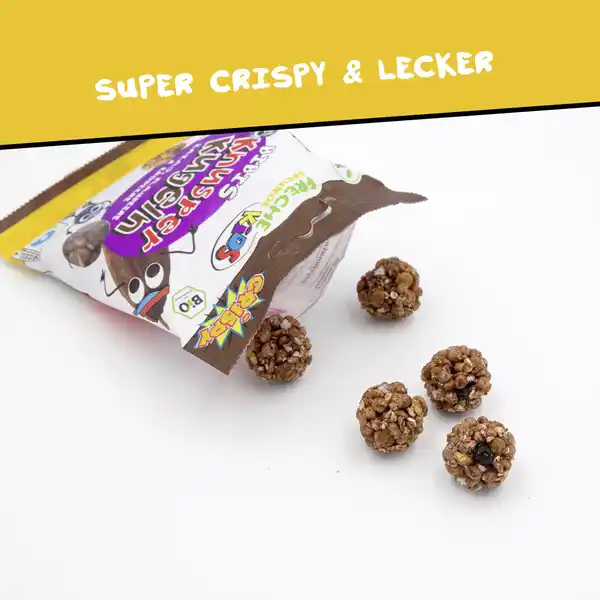 Kids Bio Bibis Knusper Kugeln Kakao, Blaubeere & Erdbeere