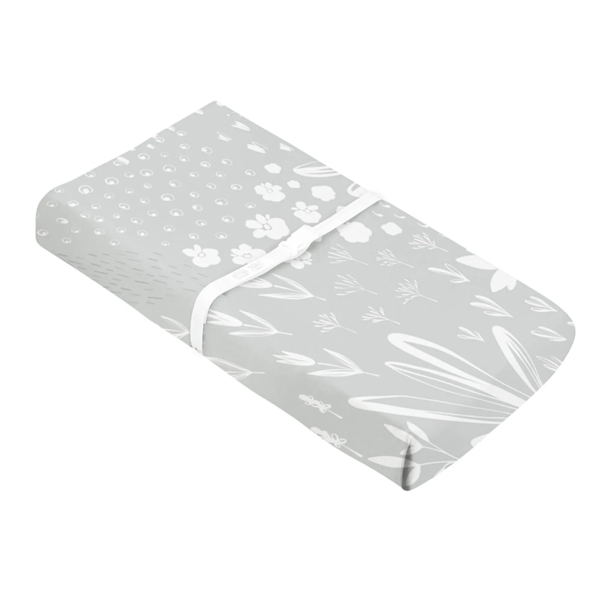 Kushies Couvre à Langer Percale - Jardin