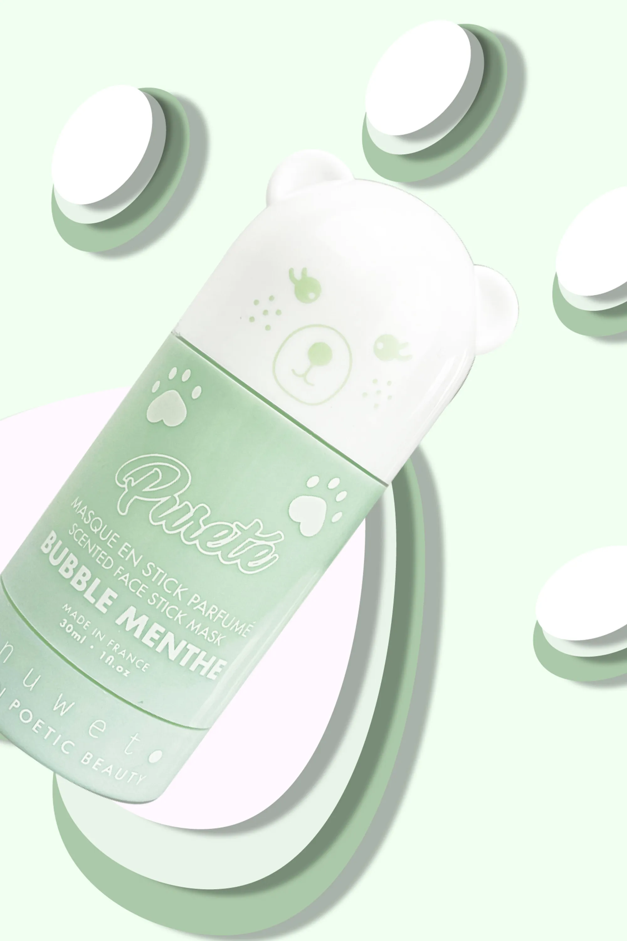 Inuwet (In Unicorn We Trust) Masque détox en stick à l’argile-30 ml