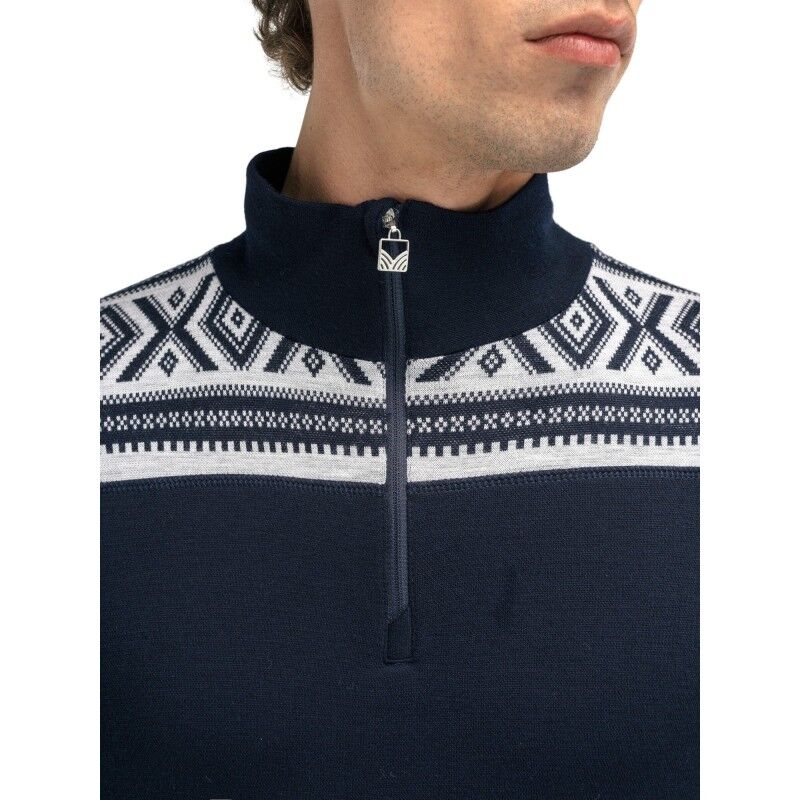 Cortina Basic Sweater - Gilet en laine mérinos homme