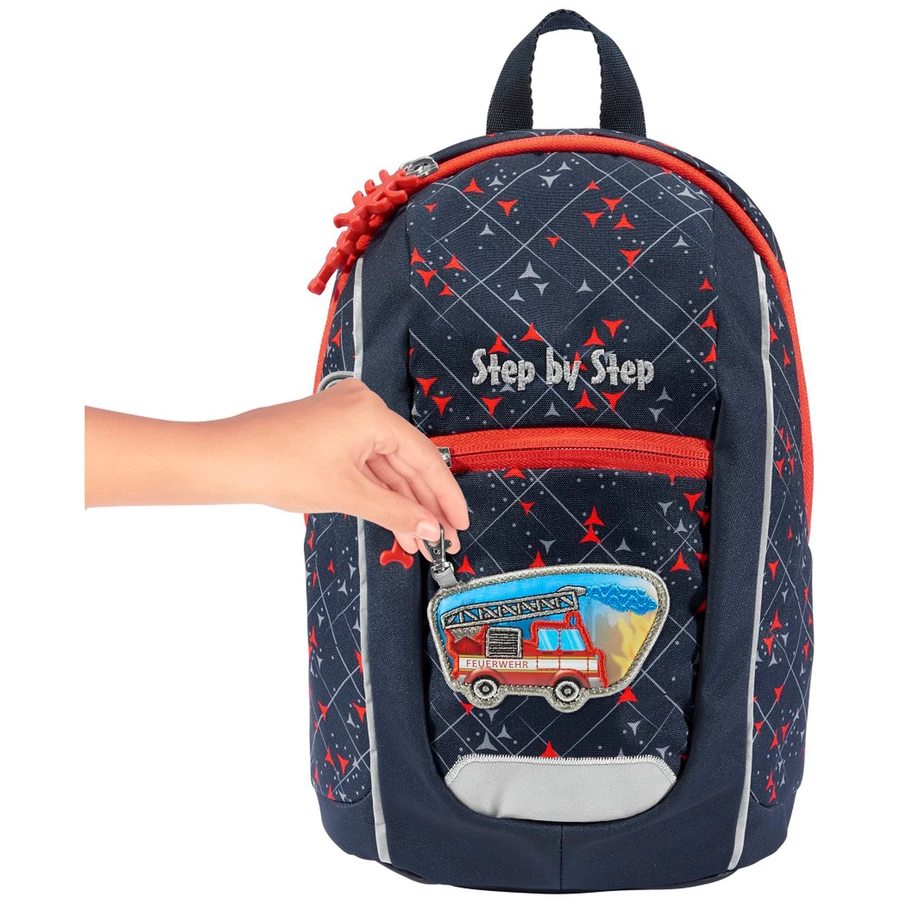 Step by KIGA Mini - Rucksack-Set 2tlg. Fire Truck Finn