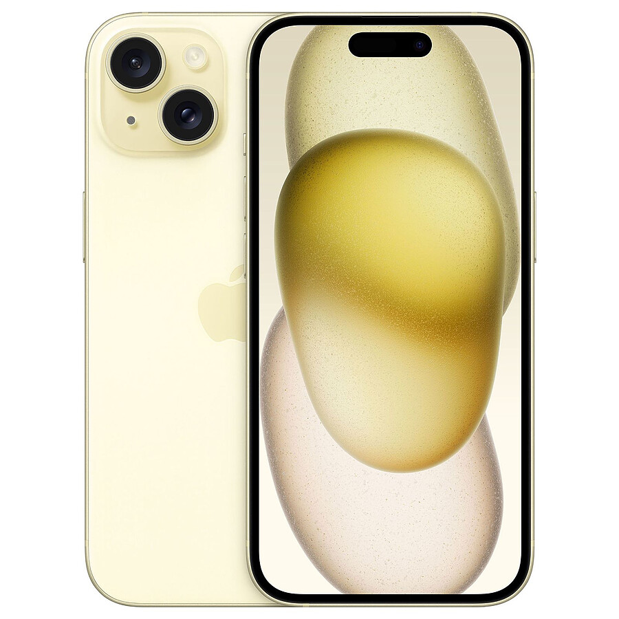 Apple iPhone 15 Plus Jaune - 256 Go