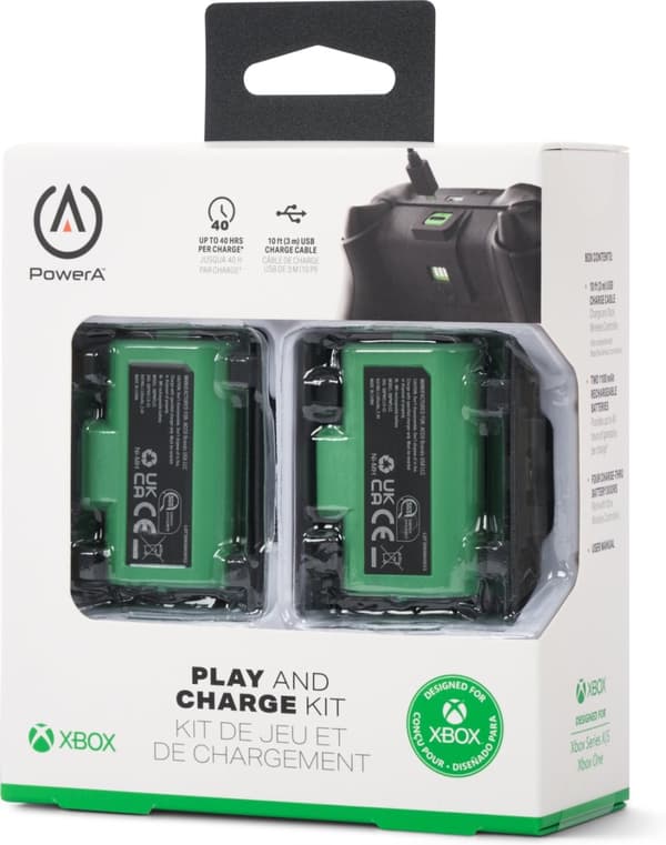 PowerA Play and Charge USB-C-batteripakke