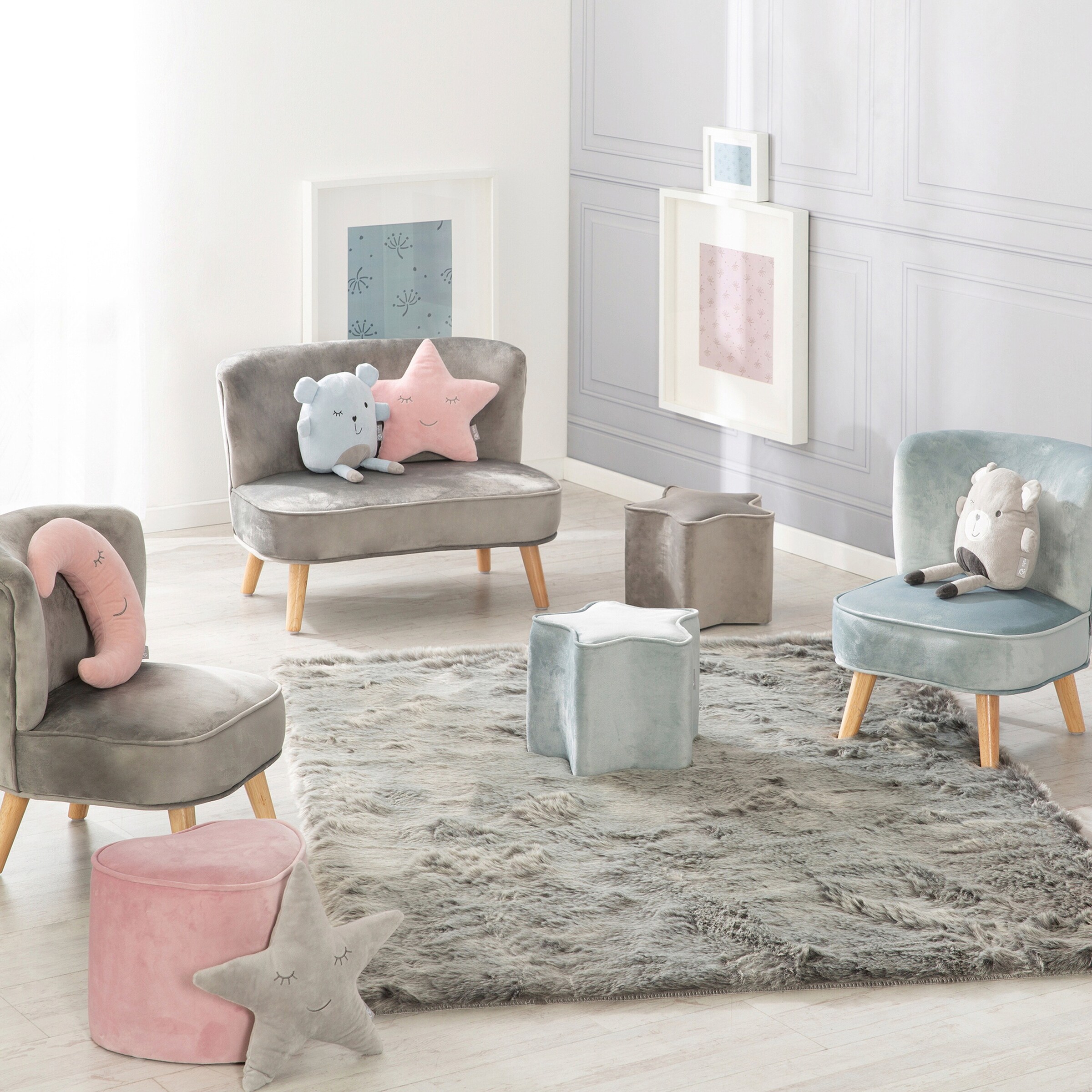 roba Kinderhocker in Sternform