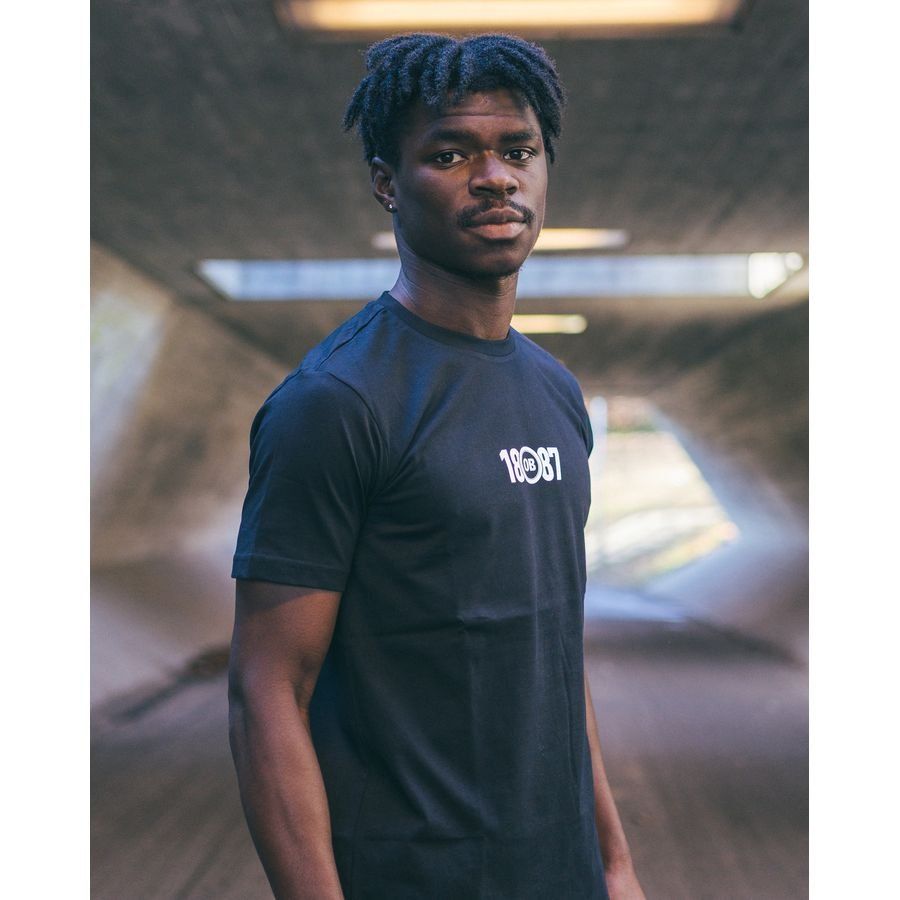 Odense Boldklub T-Shirt 1887 Club Logo - Noir Enfant