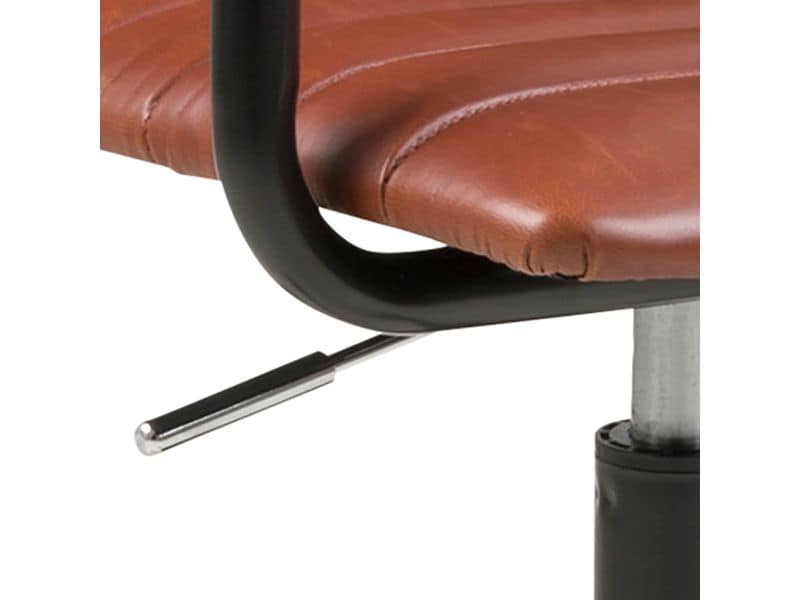AC Design Bürostuhl Winslow, mit Polsterrücken und Armlehne Schreibtischstuhl im Leder look