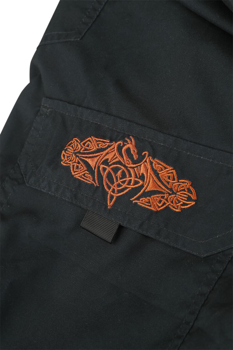 Gothicana X Anne Stokes - Swim Shorts | Gothicana by EMP Short