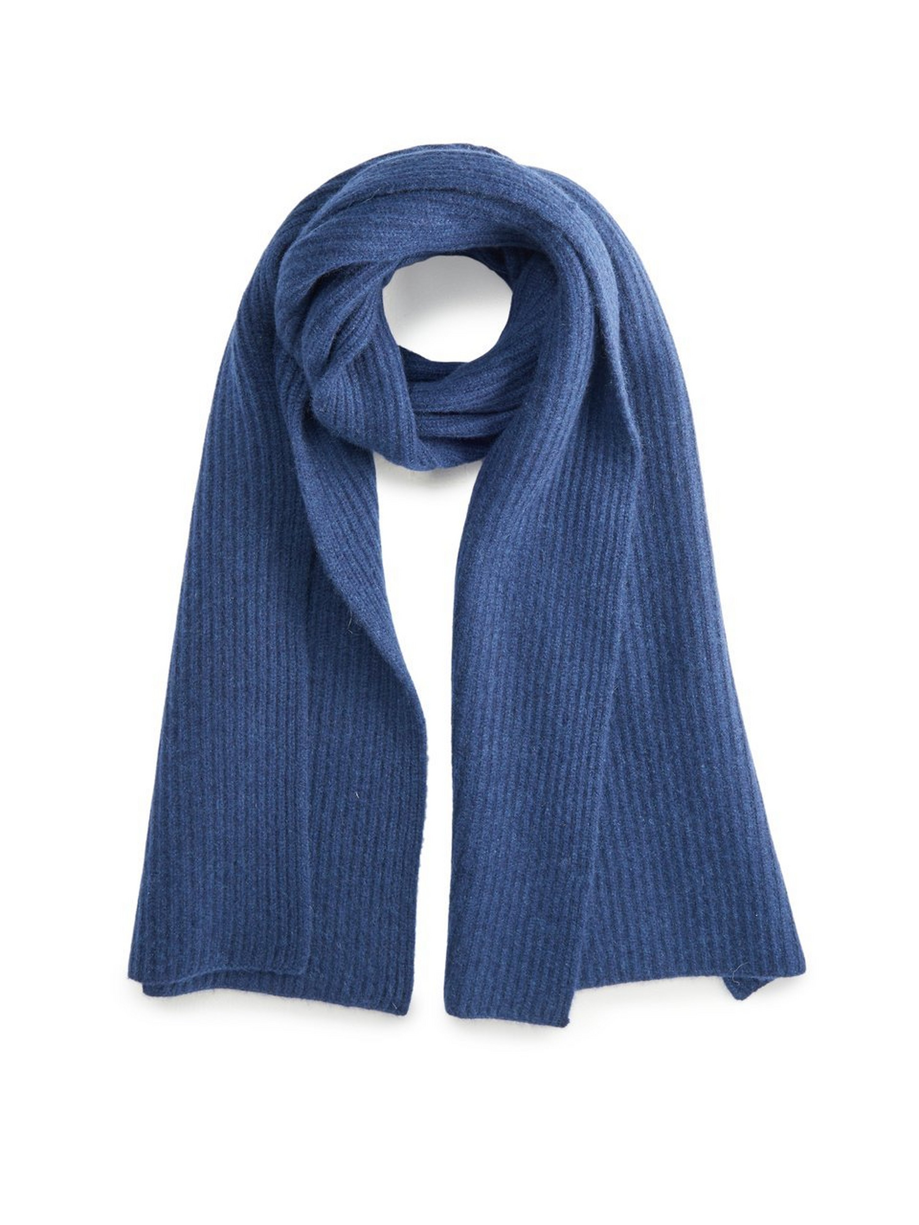 Strickschal aus Schurwolle und Kaschmir