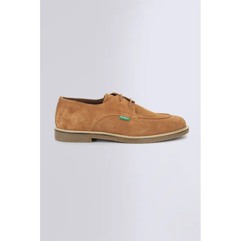 Kick totaly Camel DERBIES Cuir Homme