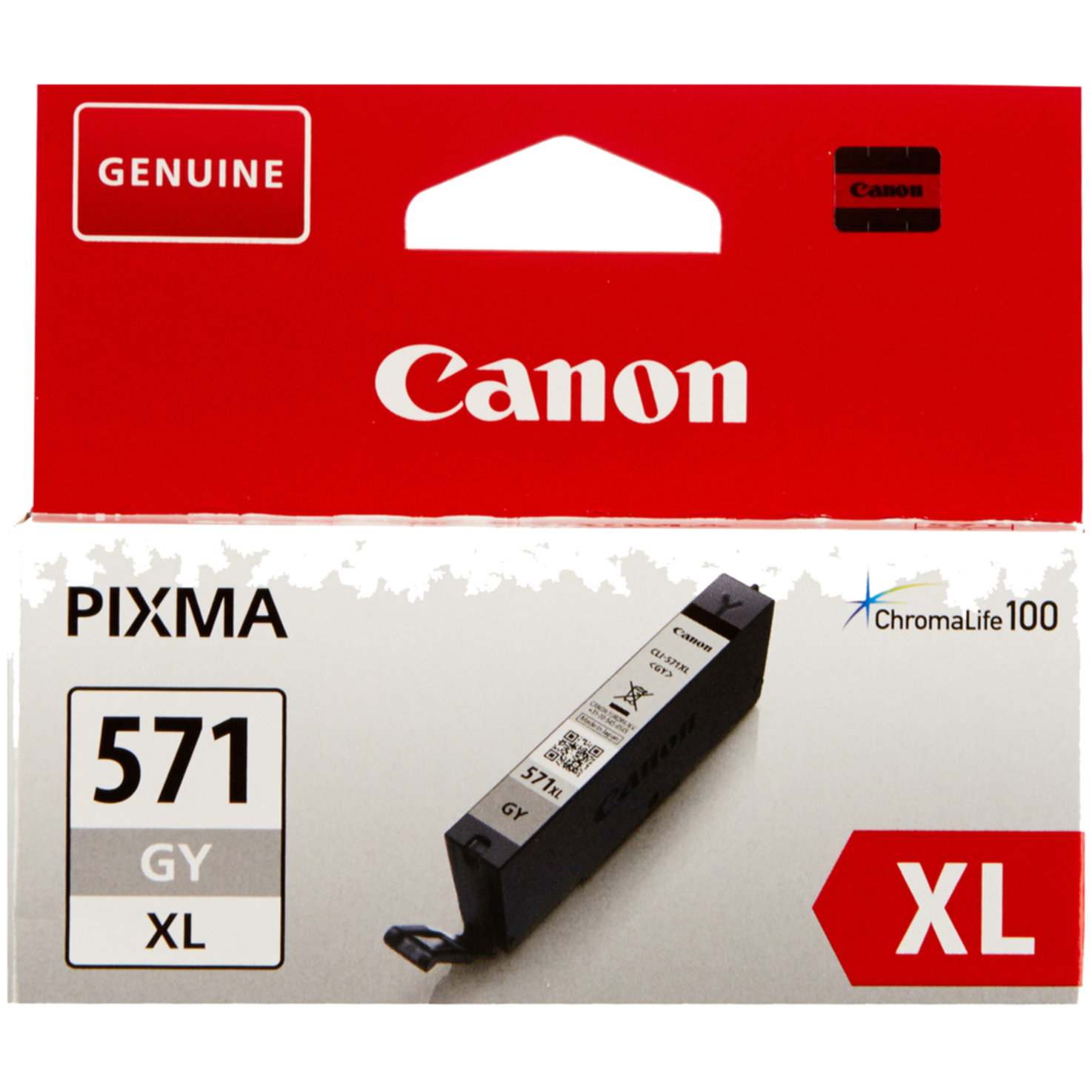 Canon Tintenpatrone grey PIXMA CLI-571XLGY