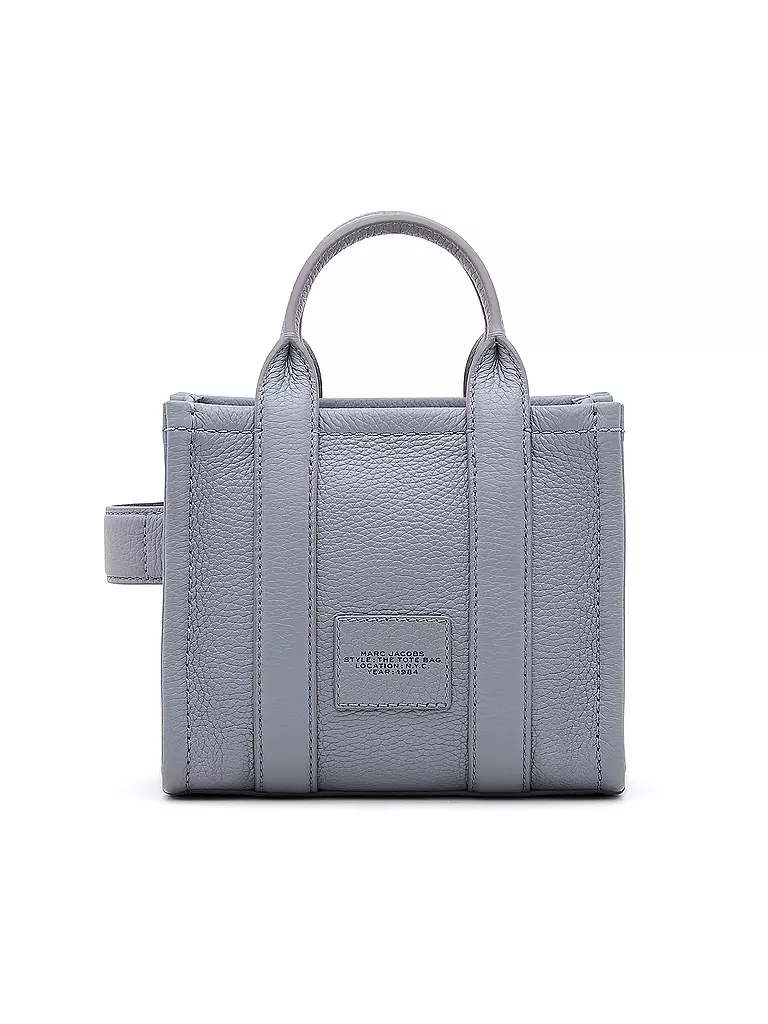 MARC JACOBS Ledertasche - Tote Bag THE MINI TOTE grau