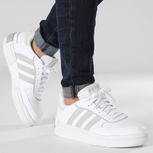 Baskets Femme Postmove IF7770 Footwear White Grey Two
