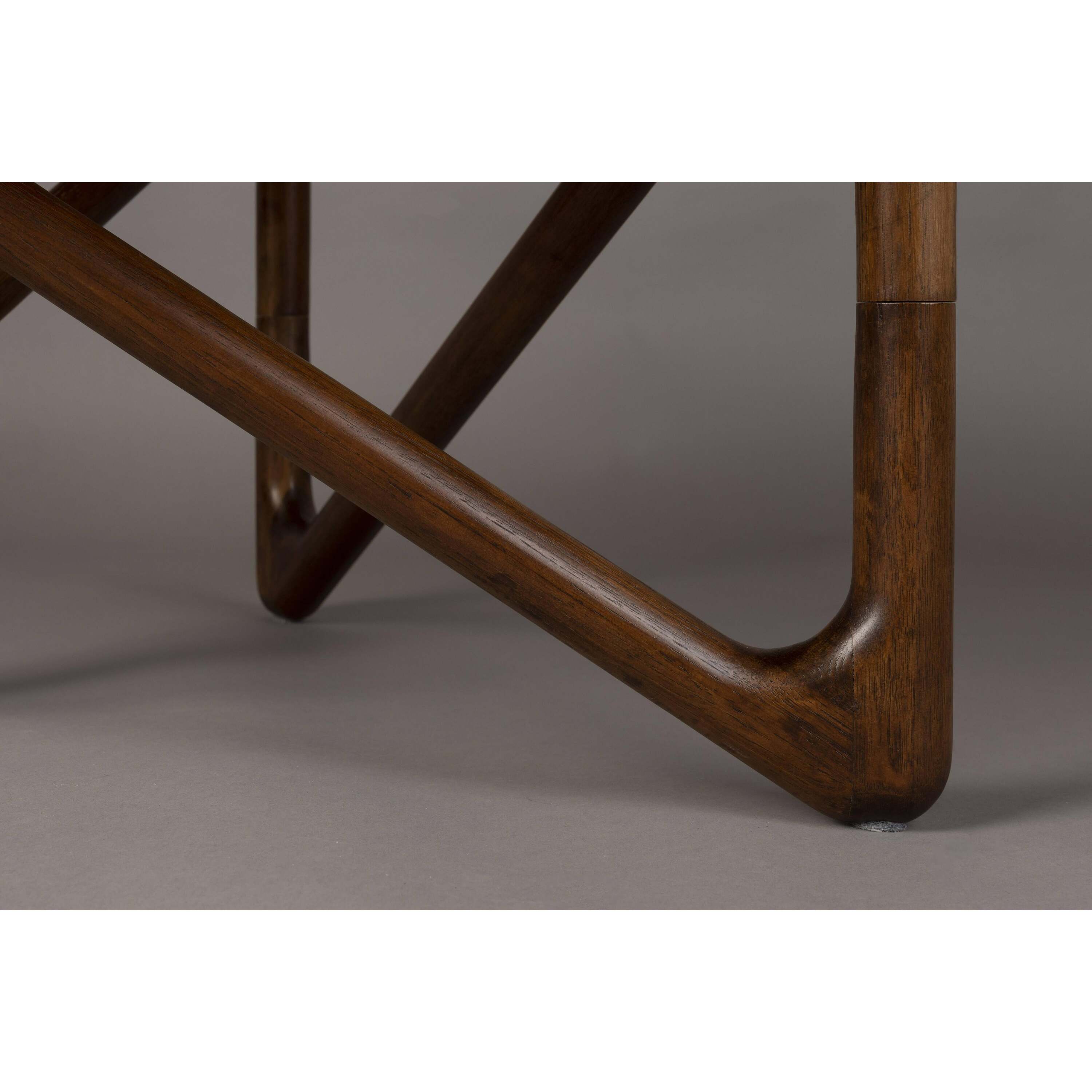 Dutchbone Naia Salontafel Rond 80 cm Hout Bruin
