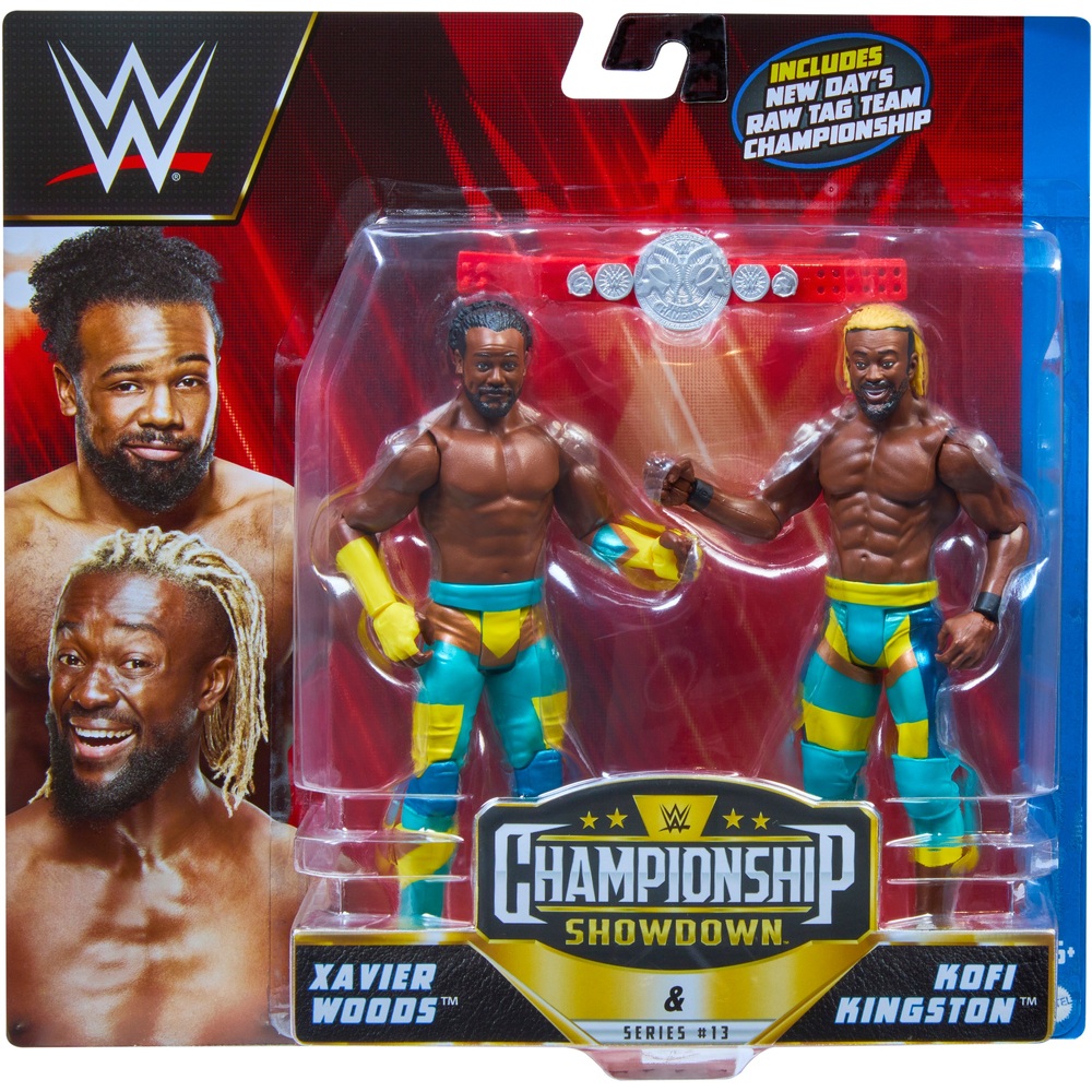 WWE Championship Showdown: Kofi Kingston vs. Xavier Woods Actionfiguren-Doppelpack
