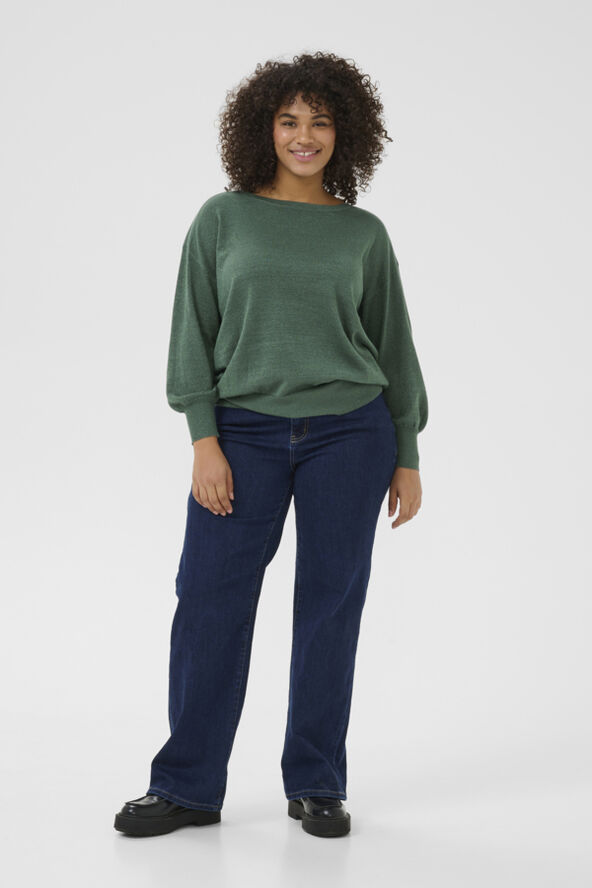 Kaffe Curve KCregitta Knit Pullover Garden topiary
