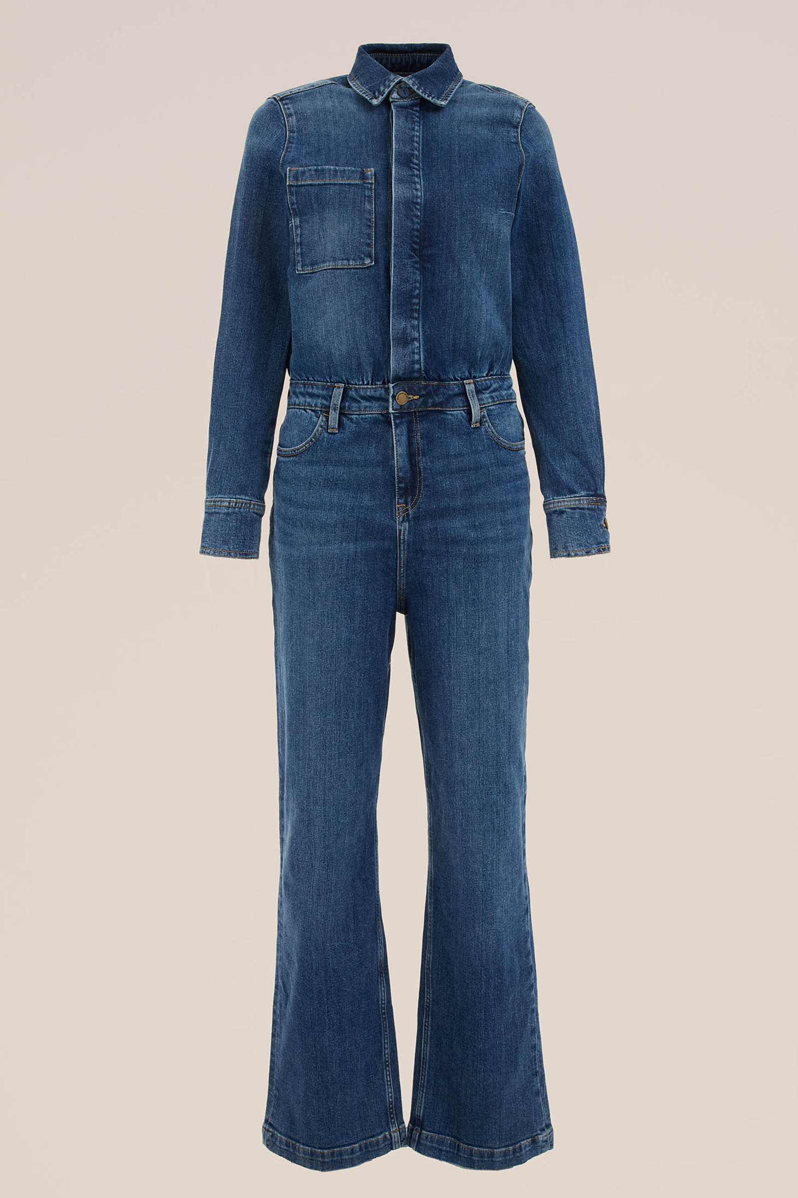 jumpsuit WE Fashion Blauw