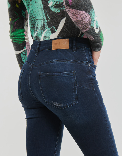 Desigual - DENIM BRUSELAS - Bleu medium