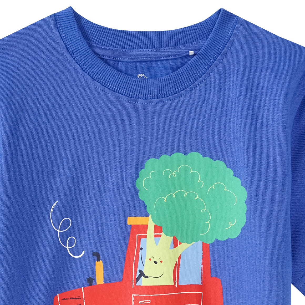 Topolino Jungen T-Shirt mit Traktor-Print blau