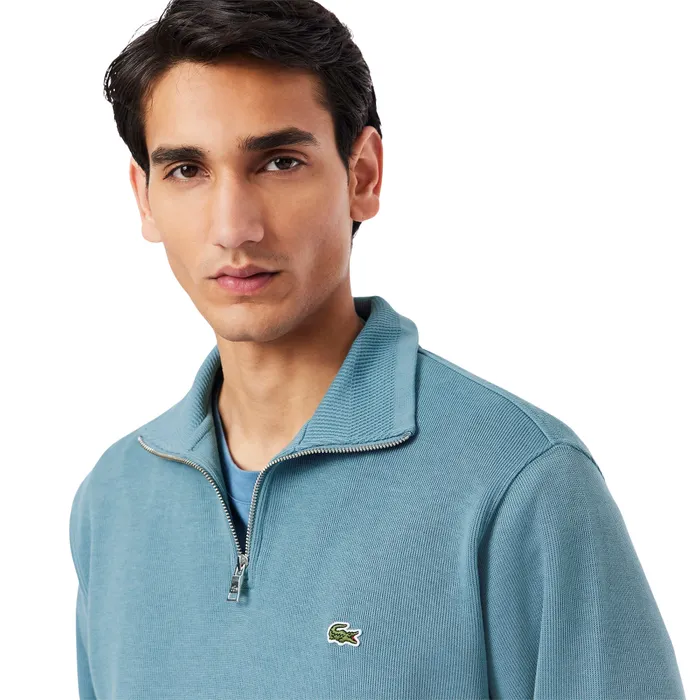 Lacoste Zip Stand-Up Collar Sweater Heren