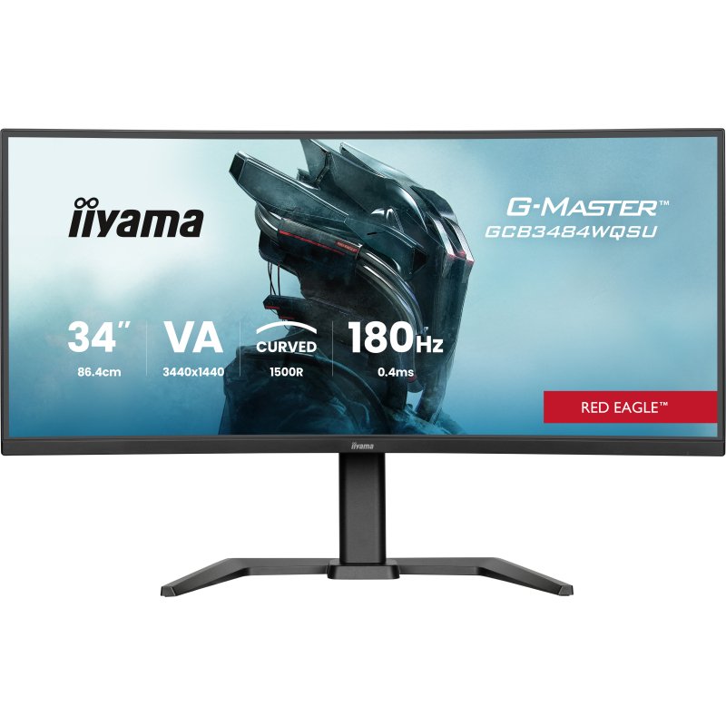 iiyama G-MASTER GCB3484WQSU-B1 écran plat de PC 86,4 cm (34