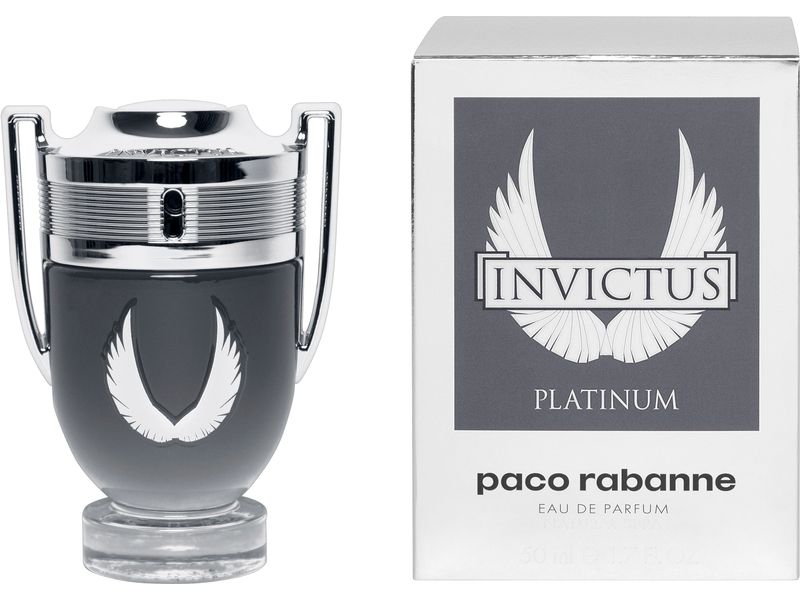 Paco Rabanne Eau de Parfum Invictus Platinum 50 ml Holzig aromatischer Herrenduft