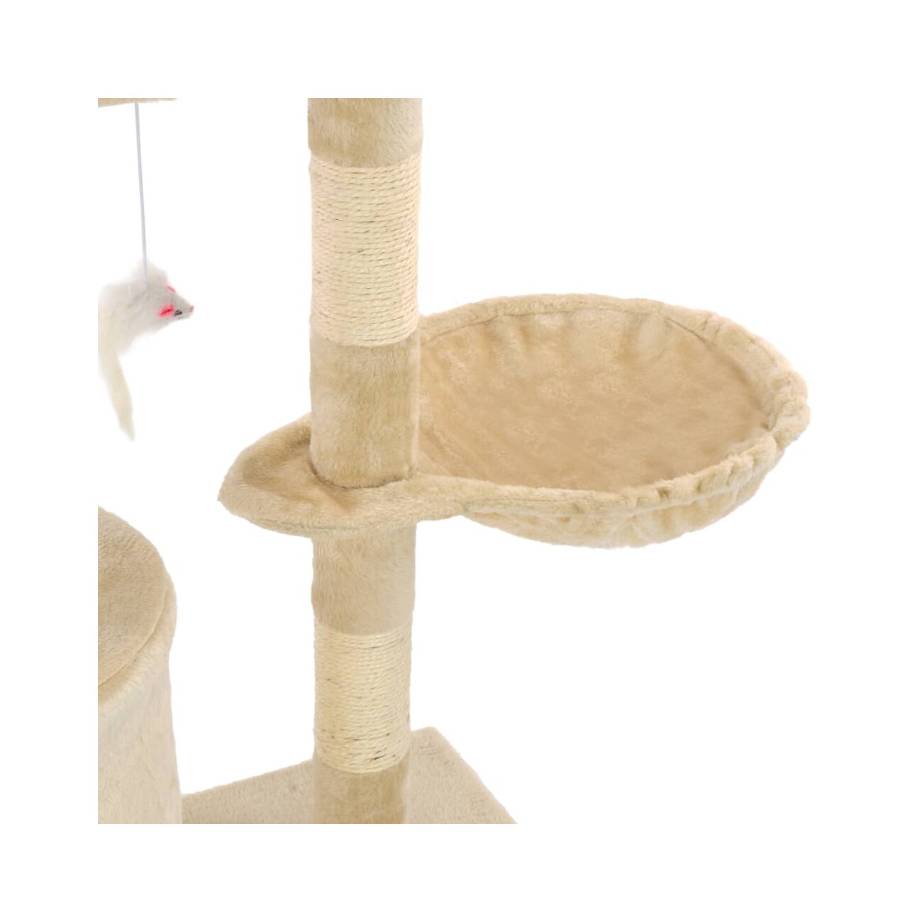 VidaXL Kratzbaum 138cm beige
