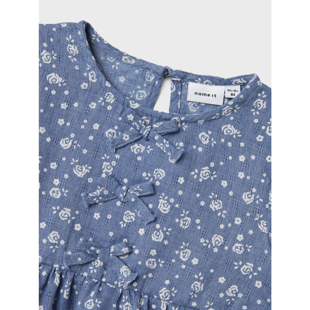 Køb Name It Bleached Denim Hagy Top