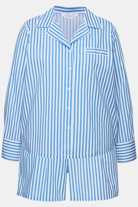 Schlafanzug, Zweiteiler, Pyjama, Streifen