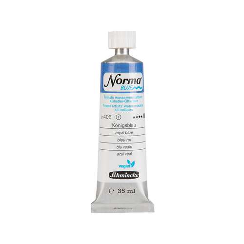 Schmincke Norma® BLUE Feinste wasservermalbare Künstler-Ölfarbe, einzeln
