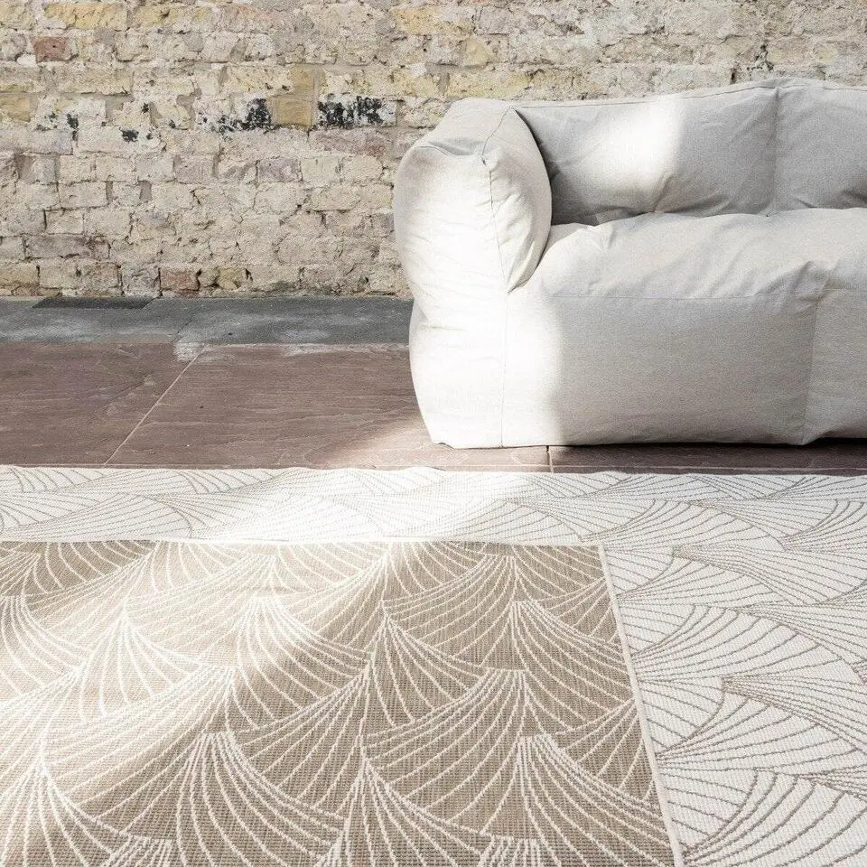 Interieur05 Buitenkleed Deco bruin/grijs - 340 x 240 cm