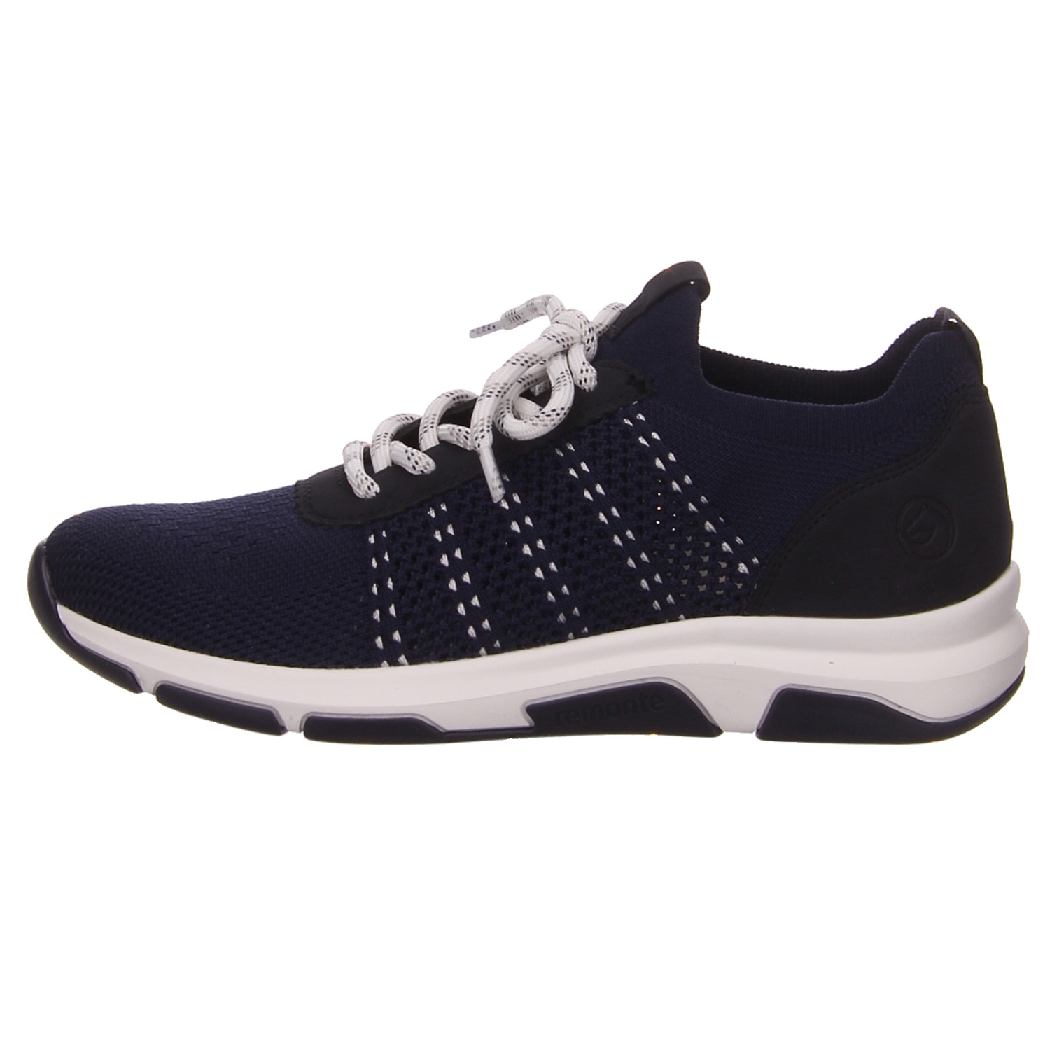 Remonte Damen Schnürschuh blau blau