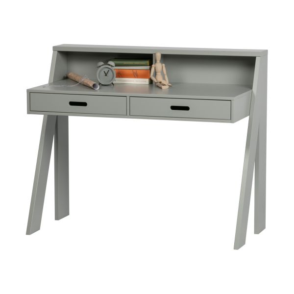 Woood Connect Bureau Grenen Zwart