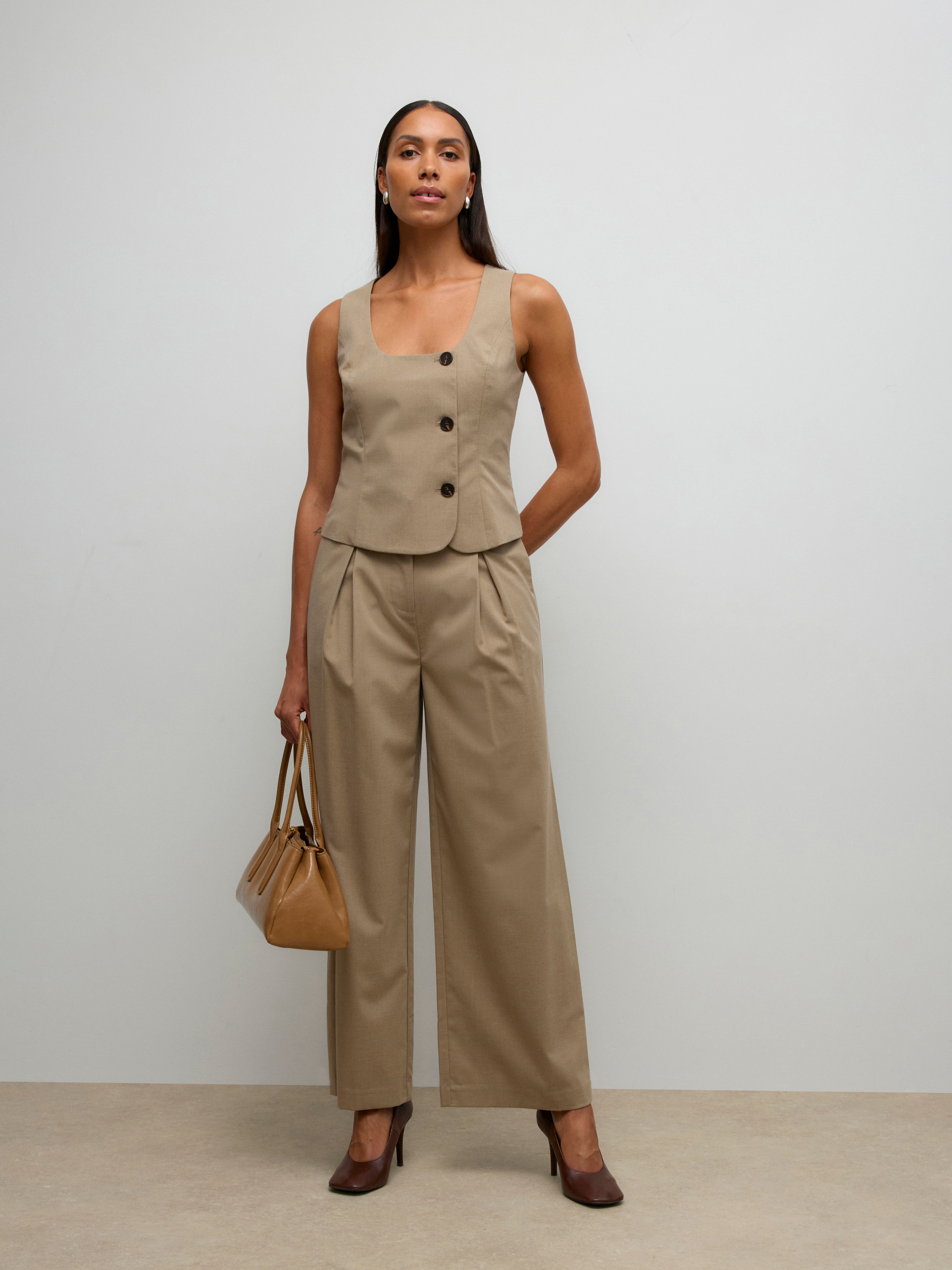 AWAYAH High waist Broek