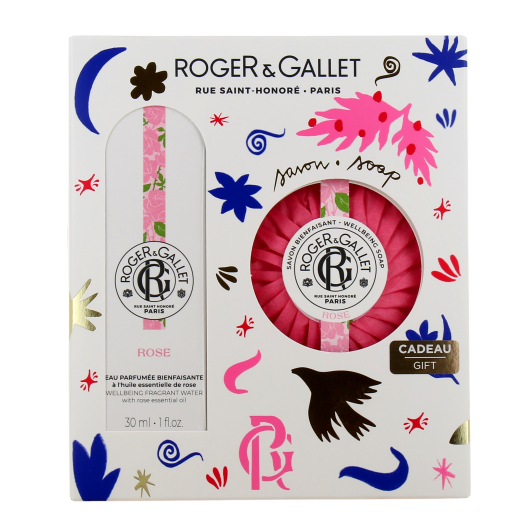 Roger et Gallet Coffret Eau Parfumée et Savon Bienfaisants - Idée cadeau