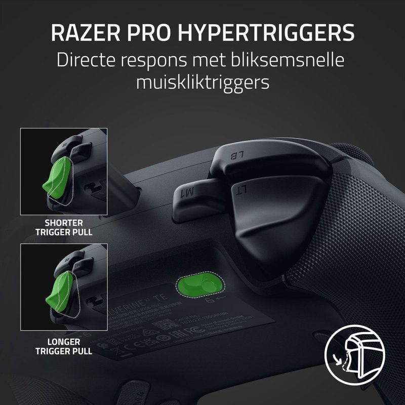 Razer - Wolverine V3 Tournament Edition - Bedrade E-sports Controller - Zwart