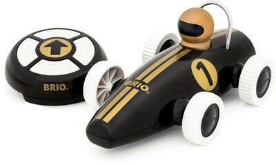 BRIO 30443 Racerbil, Svart/Gull