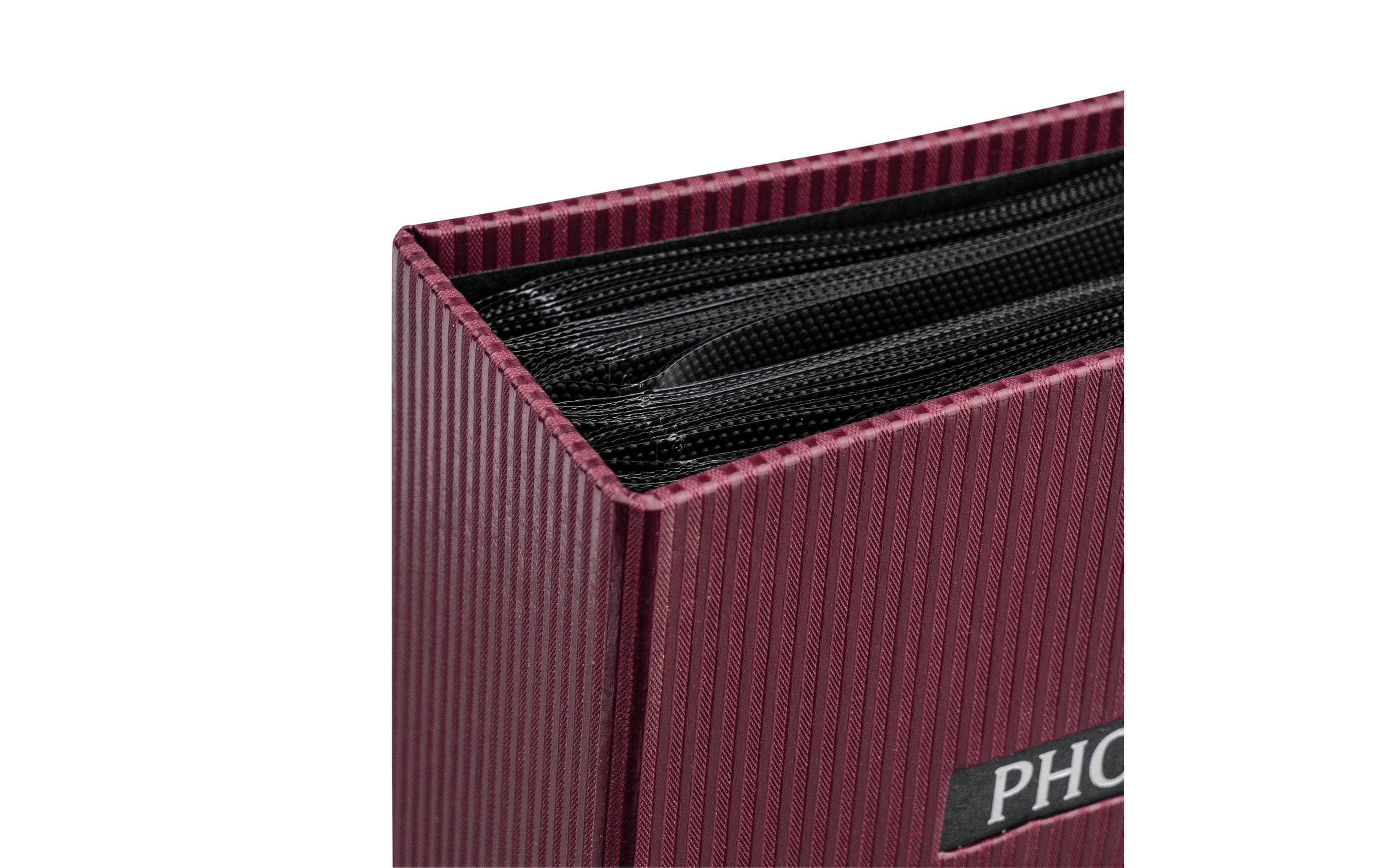 Fotoalbum Elegance, Mini-Max 100 10 x 15 cm, BordeauxFotobuch für schöne Fotos und unvergessliche Erinnerungen