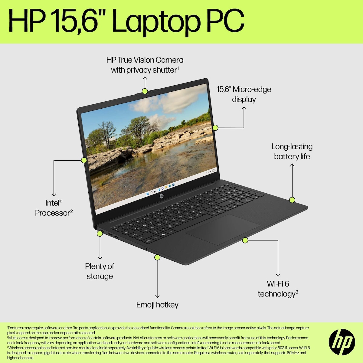 HP Laptop i3/8/128 15,6