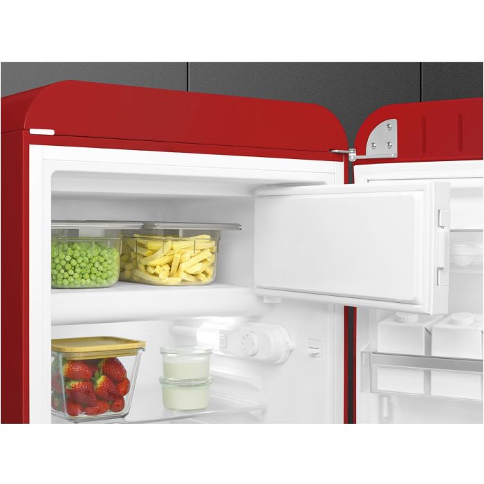 SMEG Stand-Kühlschrank 50's Retro Style FAB10RRD5 Rot