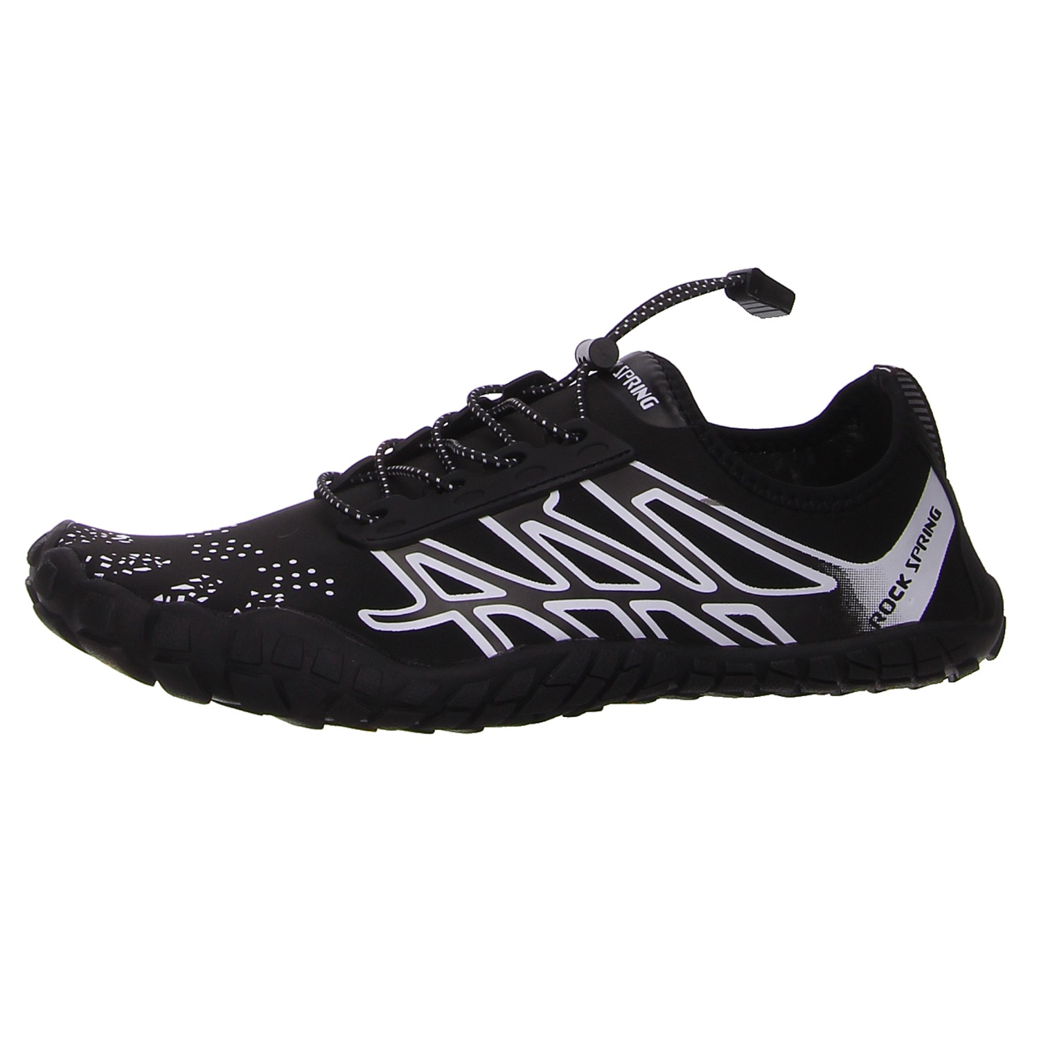 Rockspring Barfußschuh schwarz schwarz
