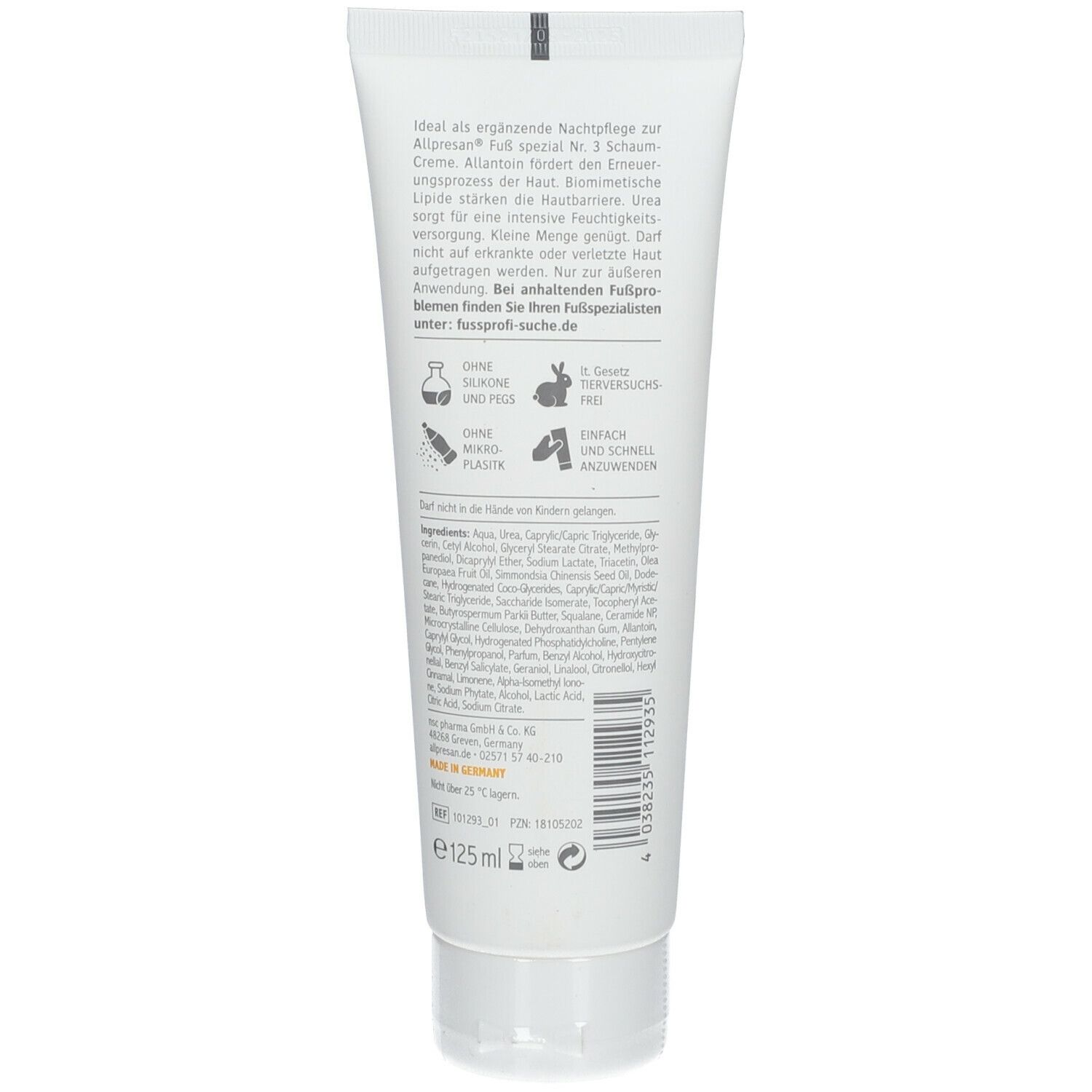 Allpresan Fuß spezial Nr. 3  Lipid-Creme