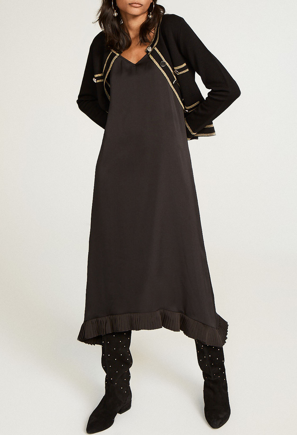 Robe &agrave; fines bretelles