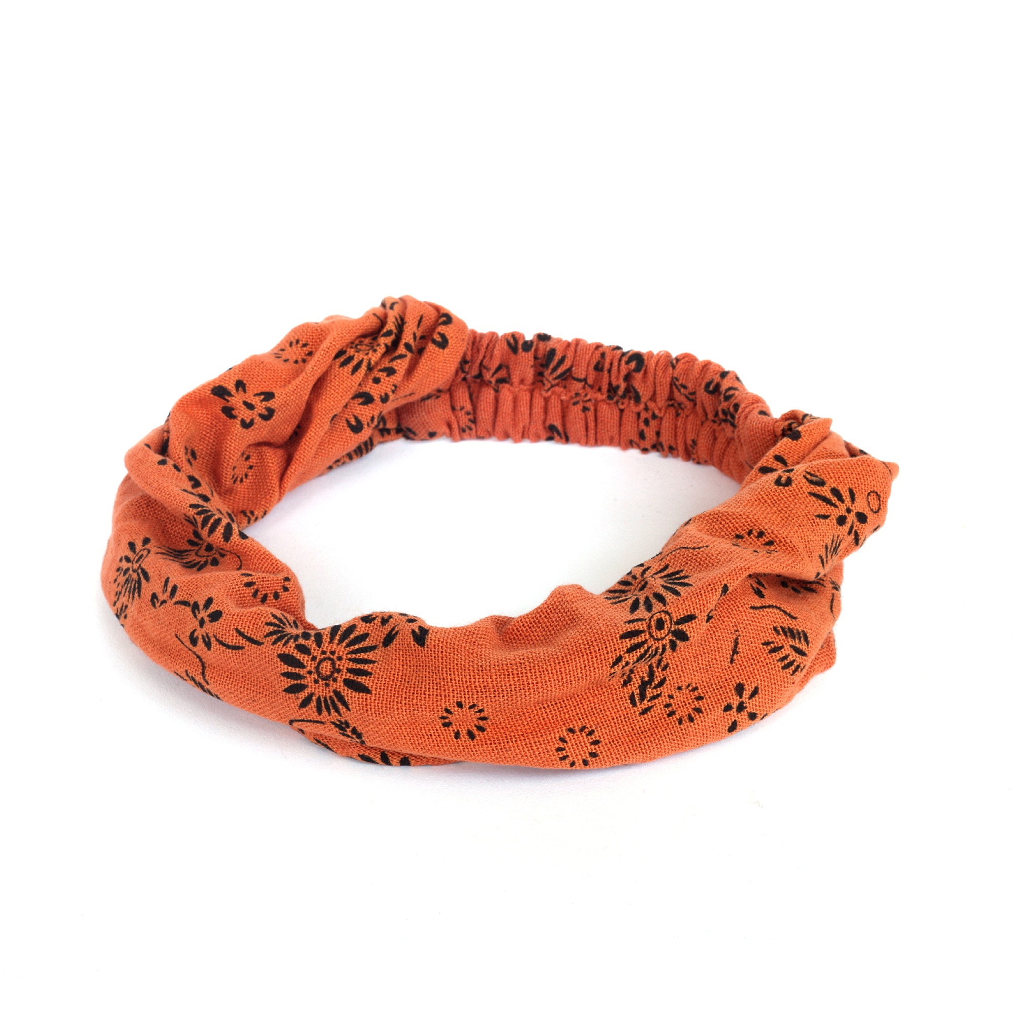 Haarband, orange, schwarz, T 54 cm, B 32 cm günstig bestellen