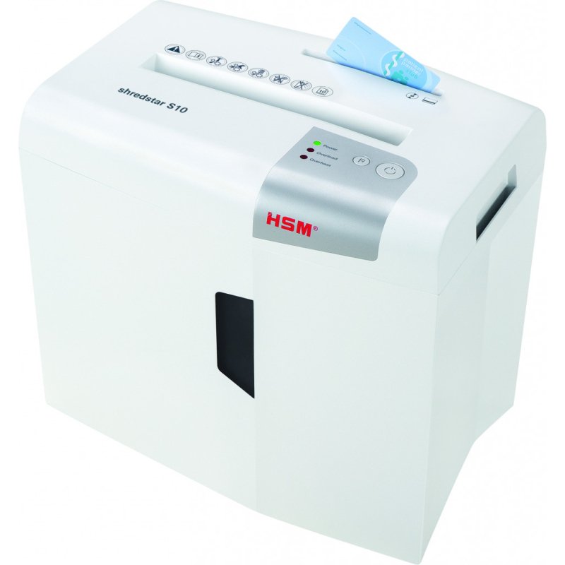 Destructeur HSM Shredstar S10 P-2 - coupe droite
