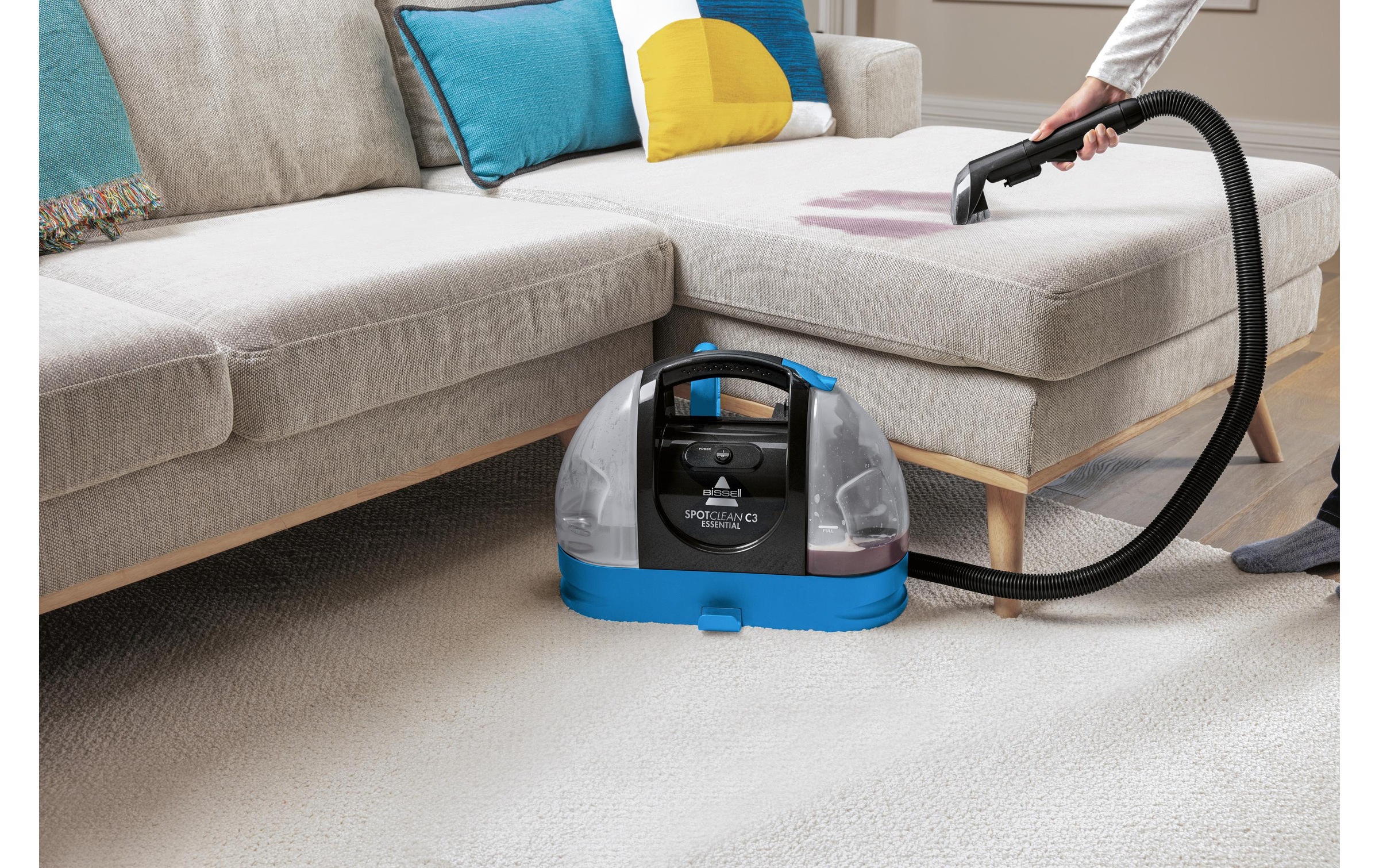 Bissell Wasch-Sauger »SpotClean C3 Essential Schwarz/Blau«